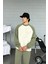 Atelier Reglan Kol Oversize Haki Long Sleeve Tişört 2