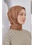 Açık Kahve Loryan Scarf Jakar Stone Şal 3