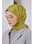 Fıstık Yeşili Loryan Scarf Jakar Stone Şal 2