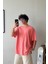 Basic Regular Fit Pembe Tişört 1