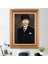 Özel Altın Seri Paspartulu Mustafa Kemal Atatürk Tablo ZD121 1