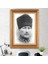 Özel Altın Seri Paspartulu Mustafa Kemal Atatürk Tablo ZD99 1