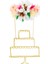 - Flower Bouquet Cake Topper - Çiçek Buketi Pasta Süsü 2