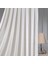 Keten Krem 1 x 3 Sık Pile Tül Perde 2