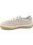 Erkek Vizon Bağcıklı Hakiki Deri Comfort Sneaker 3