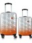 Polikarbon Kırılmaz 2'li Valiz Seti Orta Boy - Kabin Boy 5226 1