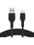 Boostcharge Flex Silikon USB To Usb-C Şarj Kablosu 2 Metre - Siyah 2