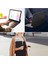 Apple iPad Air 13INÇ M3 Çipli 2025 Uyumlu Magic Uyumlu Touchpad Işıklı Klavyeli Kılıf 3