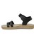 158659.Z5FX Siyah Kadın Comfort Sandalet 3