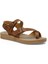 158657.Z5FX Taba Kadın Comfort Sandalet 2