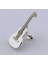 Gümüş Klasik Gitar Tek Küpe (1,3cm x 2,8cm) (BG-KP-162) 1