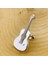 Gümüş Klasik Gitar Tek Küpe (1,3cm x 2,8cm) (BG-KP-162) 2