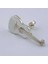 Gümüş Klasik Gitar Tek Küpe (1,3cm x 2,8cm) (BG-KP-162) 4