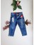 Erkek Çocuk Kot Pantolon Jeans Mavi 1-4 Yaş 1