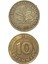 Almanya 10 Pfennig 1950 Eski Koleksiyon Yabancı Kağıt Para. 1