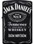 Jack Daniel Desenli Kişiye Özel Isimli Benzinli Siyah Metal Çakmak 1