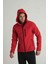 Erkek Kırmızı Kapşonlu Soft Jel Mont 7021-09 2