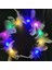 LED Işıklı Rengarenk Yanan 3 Fonksiyonlu Otrişli Parti Tacı Renkli 12X12 cm 3