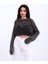 3958 Triko File Bolero-Siyah 1