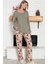 Viskon Pijama Takımı 3