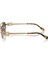 OMU54ZS-70E5D1 Kadın Güneş Gözlüğü Metal Gold Çerçeve Oval Cam 3