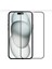 Apple iPhone 15 Plus -16 Plus Uyumlu 3D Anti-Statik Tam Kaplayan 9h Cam Ekran Koruyucu 5