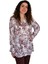 Kadın Leopar Desen Şifon Gömlek BGL-ST04235 1