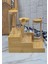 Bambu Kavanoz Standı - Mutfak Baharatlık Tuzluk Rafı - 24 cm 2