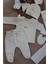 Barbosa %100 Doğal Pamuk Kız Bebek My Baby Hastane Çıkışı-Yeni Sezon 0-3 Ay (56-62 Cm) 5