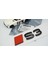 S3 2025+ Bagaj Kırmızı Siyah 3m Yazı Logo Audi Ile Uyumlu 4