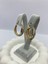 Lucky B&e Renkli Üçlü Birleşik Halka Çelik Küpe Gold-Silver 5
