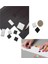 90 Adet 3m Etiket Magnet Yapışkanlı Magnet Mıknatıs, Dolap Mıknatısı 2X2CM Kare Kesimli Şerit Mıknatıs 4