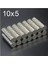 50 Adet 10X5 Yuvarlak Neodyum Mıknatıs Magnet Çap: 1 cm - Kalınlık 5 mm 3