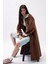 Yaka Detaylı Oversize Trençkot 1