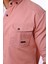Erkek Mint Slim Fit Dar Kalıp Pamuklu Kot Gömlek 4