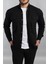 Erkek Mint Slim Fit Dar Kalıp Pamuklu Kot Gömlek 1