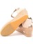 Elişi Bej Bilekten Bantlı Topuğu Açık Keten Espadril Dolgu Topuk Handmade 4