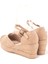 Elişi Burnu Hasır Platformlu Dolgu Topuk Keten Hasır Espadril Handmade 3