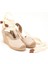 Elişi Ipli Espadril Dolgu Topuk Keten Espadril Handmade 2
