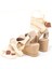 Elişi Ipli Espadril Dolgu Topuk Keten Espadril Handmade 3