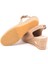 Elişi Burnu Açık Arkası Bantlı Dolgu Topuk Keten Hasır Espadril Handmade 4