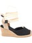 Elişi Ipli Espadril Dolgu Topuk Keten Espadril Handmade 1