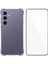 Wanlonfeng Wl Serisi Samsung Galaxy S24 Fe Kılıf 2.0mm Şeffaf Tpu Kapak ile Temperli Cam Filmi (Büyük Lens Deliği) (Yurt Dışından) 1