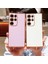 Samsung Galaxy S24 Ultra Kılıf Elektroliz Çerçeve Tpu Yumuşak Telefon Kapağı-Pembe (Yurt Dışından) 4