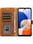 Samsung Galaxy A54 5g Kılıf Için Kalınlaştırılmış Askı Rfıd Engelleme Cüzdan Standı Deri Flip Telefon Kapağı-Kahverengi (Yurt Dışından) 2