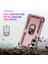 Samsung Galaxy S25 Kılıf Pc+Tpu Telefon Kapağı, Döner Halkalı Kickstand-Gül Altın (Yurt Dışından) 5