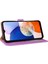 Samsung Galaxy A55 5g Kılıf Için Kalınlaştırılmış Askı Rfıd Engelleme Cüzdan Standı Deri Flip Telefon Kapağı-Mor (Yurt Dışından) 4