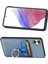 Samsung Galaxy A06 Kılıf Kart Yuvaları Halka Tutucu Kickstand Telefon Kapağı-Mavi (Yurt Dışından) 5