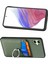 Samsung Galaxy A06 Kılıf Kart Yuvaları Halka Tutucu Kickstand Telefon Kapağı-Yeşil (Yurt Dışından) 4