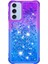Samsung Galaxy A16 5g/galaxy A16 4g Kılıf Yb Quicksand Serisi-3 Degrade Quicksand Tpu Telefon Kapağı-Mor + Gök Mavisi (Yurt Dışından) 3